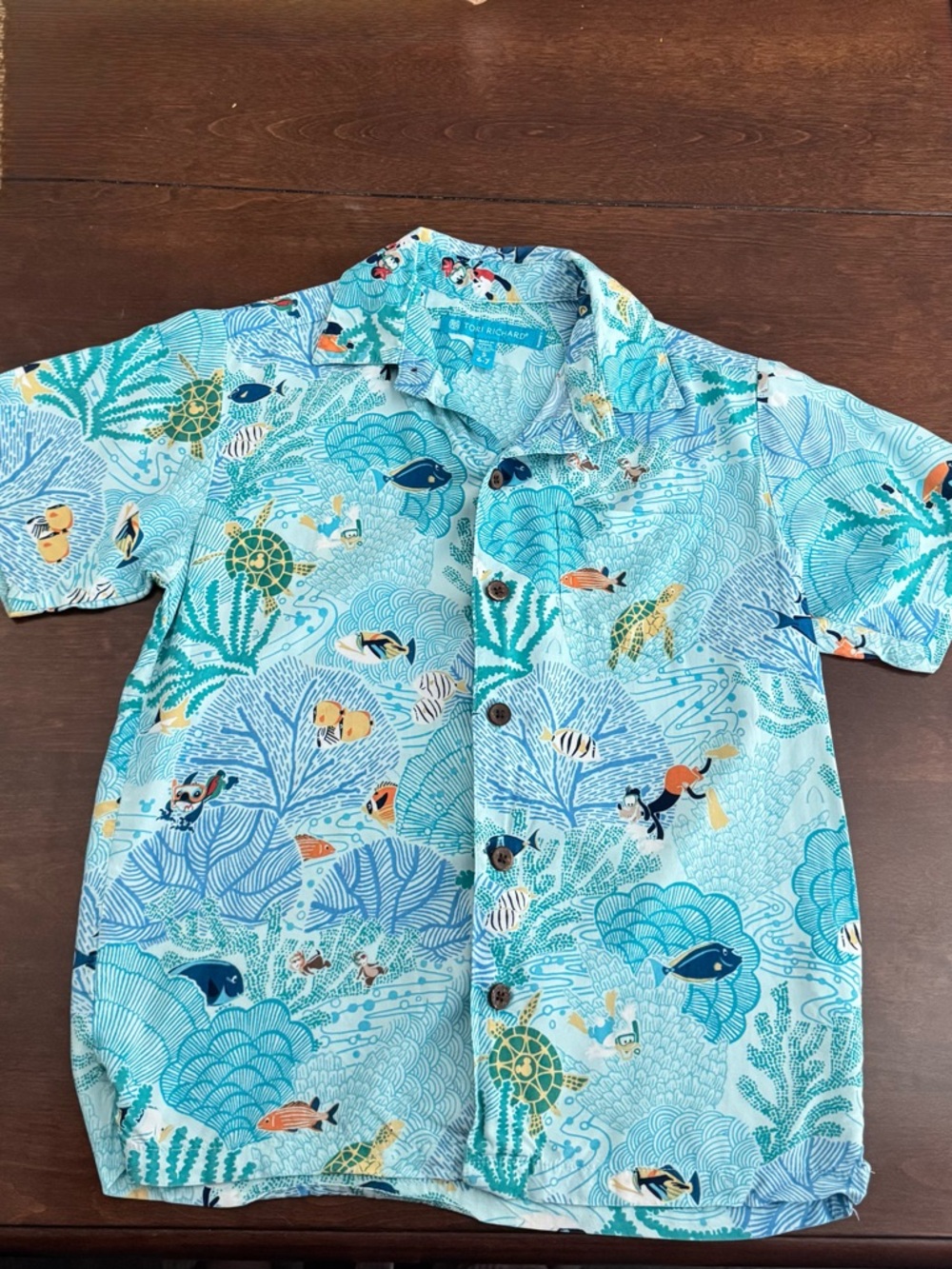 Boys' Tori Richard Disney Aulani Short Sleeve Shirt